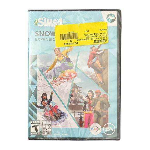 The Sims 4 Snowy Escape Expansion PC Disc NEW - Picture 2 of 3